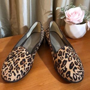 Laura Scott leopard loafers